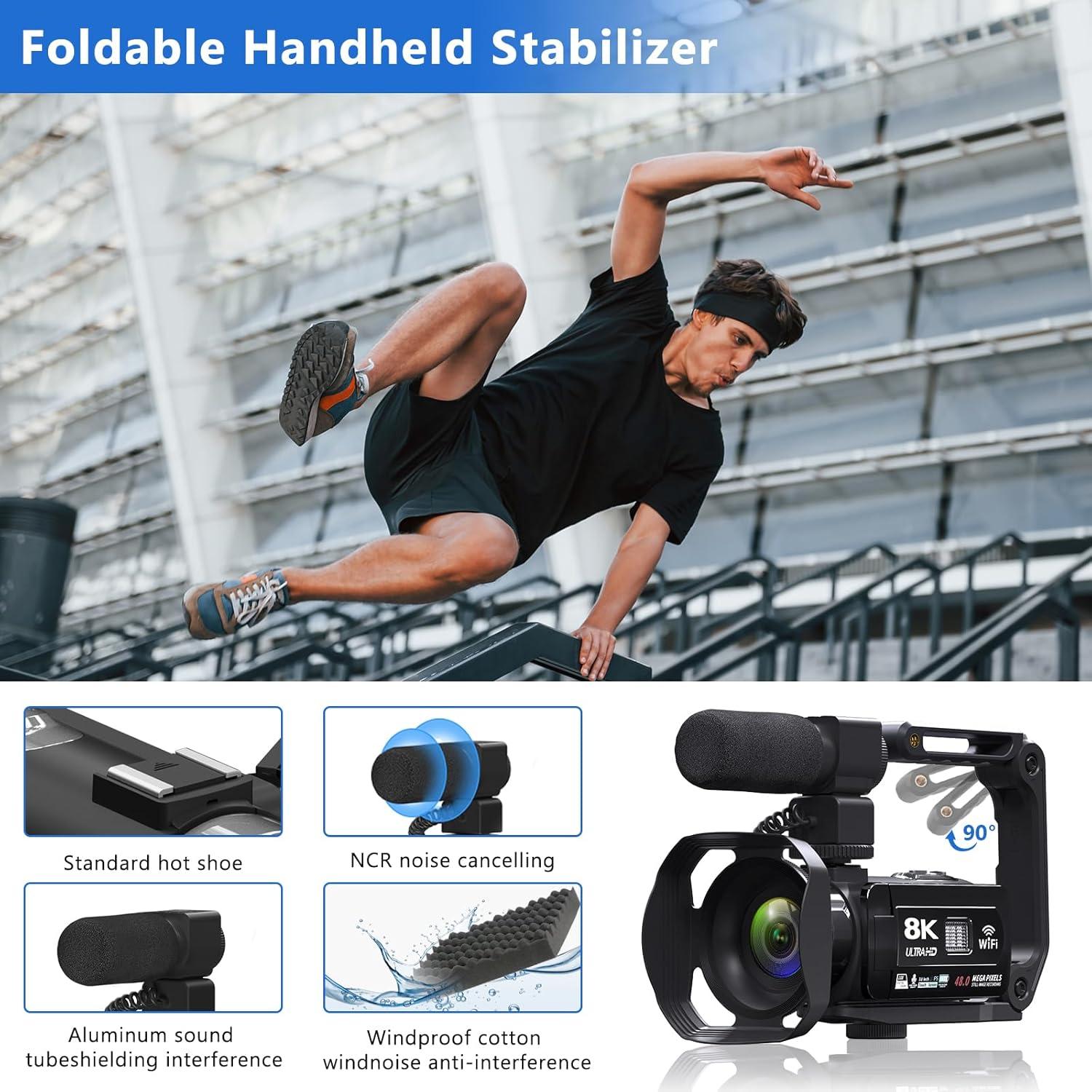 Our In-Depth Review of the VETEK 8K Camcorder for Beginners