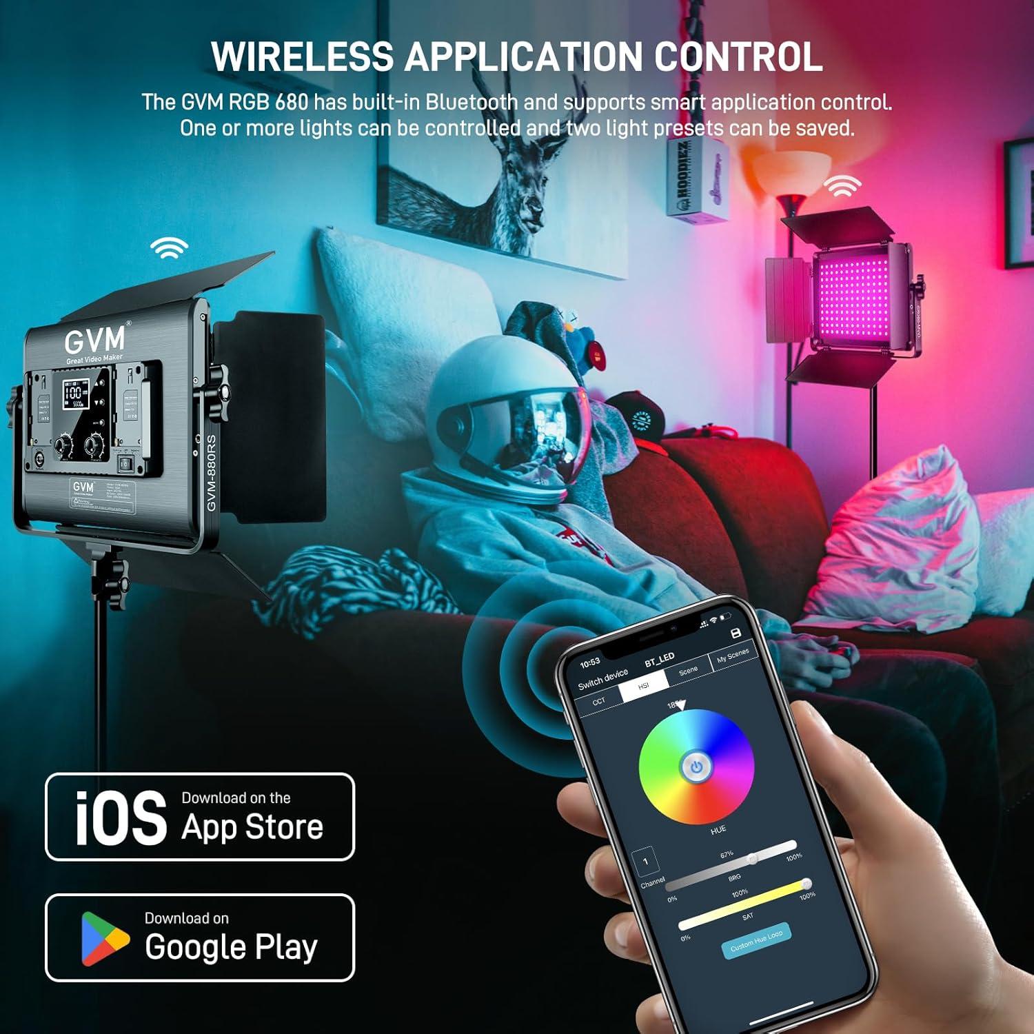 Our Professional Take on the GVM 880RS RGB LED Video Light Kit