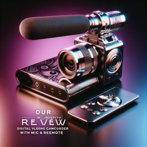 Our In-Depth Review: Digital Vlogging Camcorder with Mic & Remote