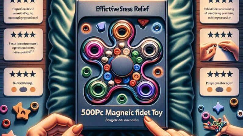 Our Review of the 500pc Magnetic Fidget Toy: Ideal Stress Relief Gift