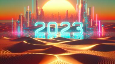 Declaring ’23 the BEST Year? Futuristic Desert Vibe! #shorts