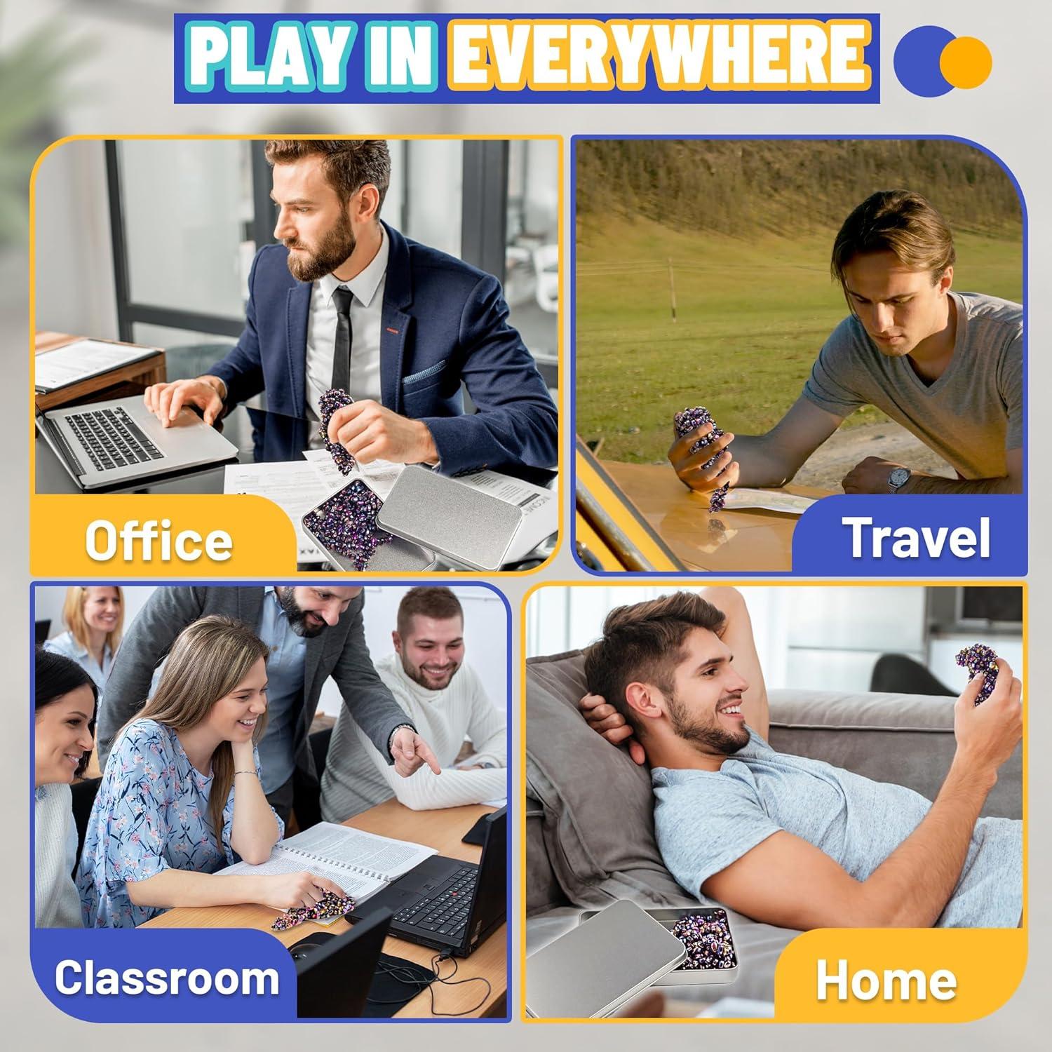 Our Review of the 500pc Magnetic Fidget Toy: Ideal Stress Relief Gift