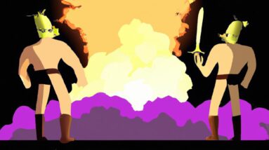 Epic Fights & Explosions: Are These Guys Unstoppable?! #shorts