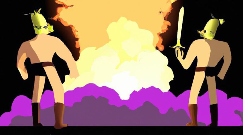 Epic Fights & Explosions: Are These Guys Unstoppable?! #shorts