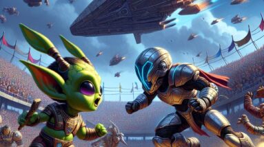 Grogu & Din Djarin: Epic Arena Battles & Spaceship Crashes! #shorts