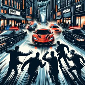 High-Speed Chase, Name Calling & Epic Fights Unfold! #shorts