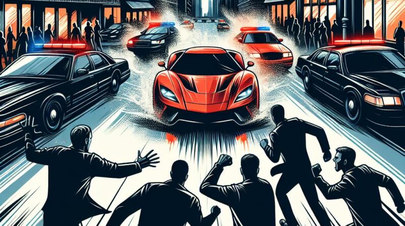 High-Speed Chase, Name Calling & Epic Fights Unfold! #shorts