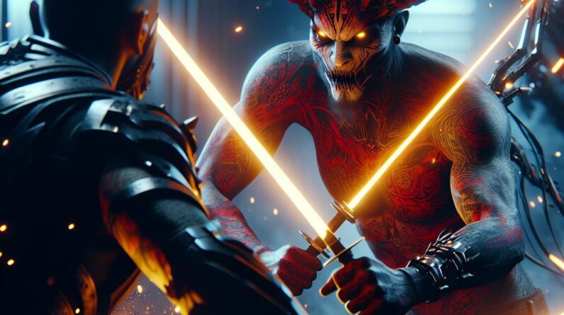 Darth Maul’s EPIC Lightsaber Fight Revealed! ⚔️ #shorts