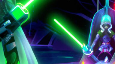 Future Fight: Aliens, Vader & Lightsabers Clash! #shorts