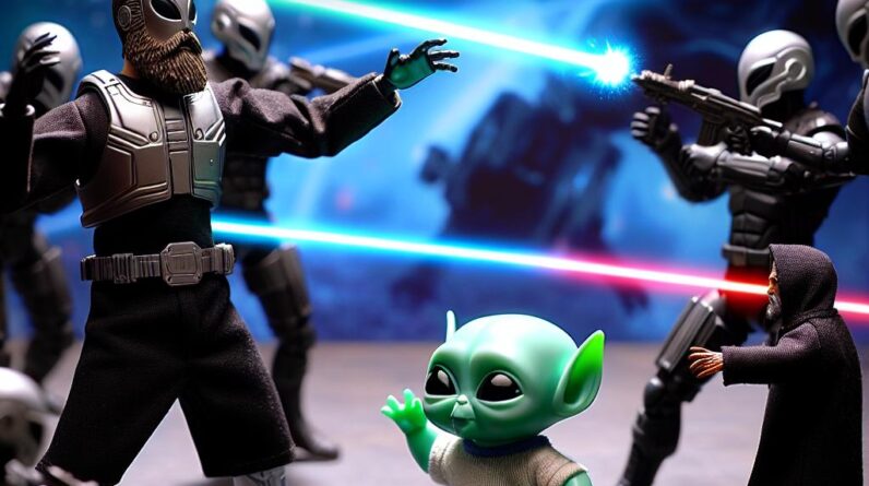 Baby Yoda & Mando’s Epic Fight Against The Empire’s Return! #shorts