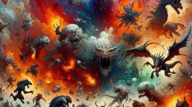 Explosion, Chaos, and Creatures: No One Is Safe! #shorts