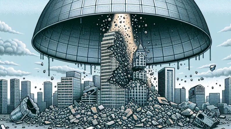 Destroyed City, Under Dome, Losing Everything: The Truth Revealed! #shorts