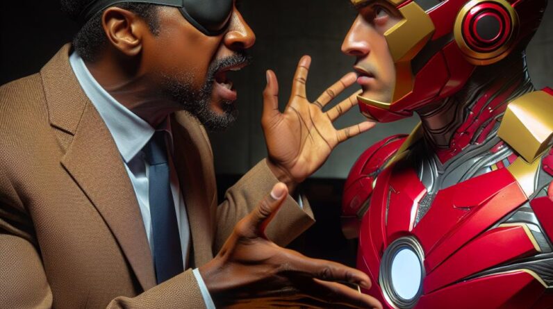 Nick Fury Recruits Iron Man for the Avengers Initiative! #shorts