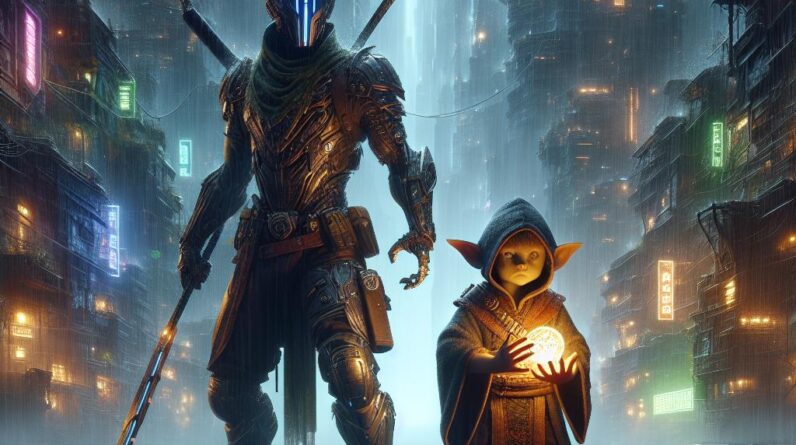 Mandalorian & Grogu: Epic Rainy City Battles & Mystery! #shorts