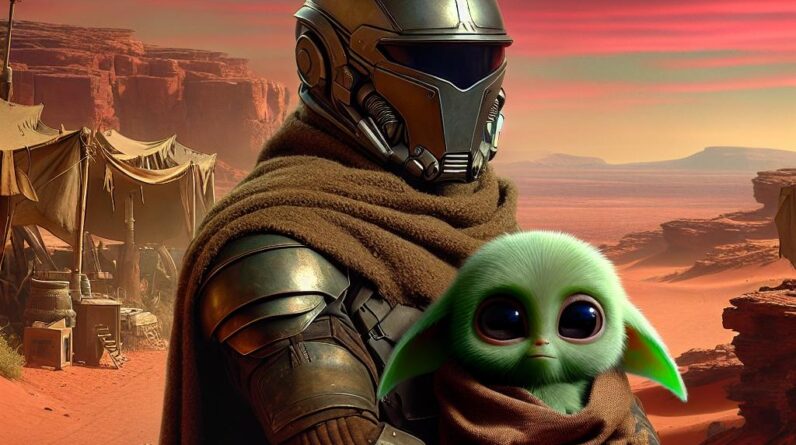 Din Djarin & Grogu: The Mandalorian Saga Continues! #shorts