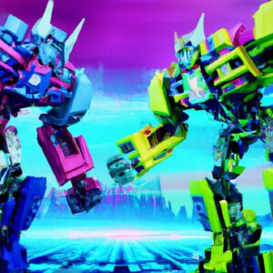 Transformers EPIC Battle: Optimus Prime vs. Megatron Revealed! #shorts
