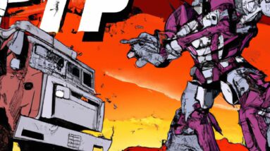Optimus vs. Megatron: Epic Confrontation EMERGES! #shorts