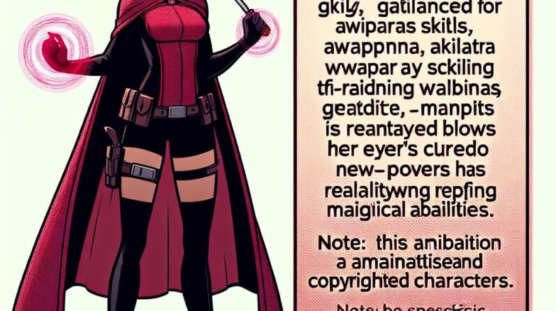 What IF… Black Widow as Scarlet Witch: Marvel’s Ultimate Crossover? #shorts