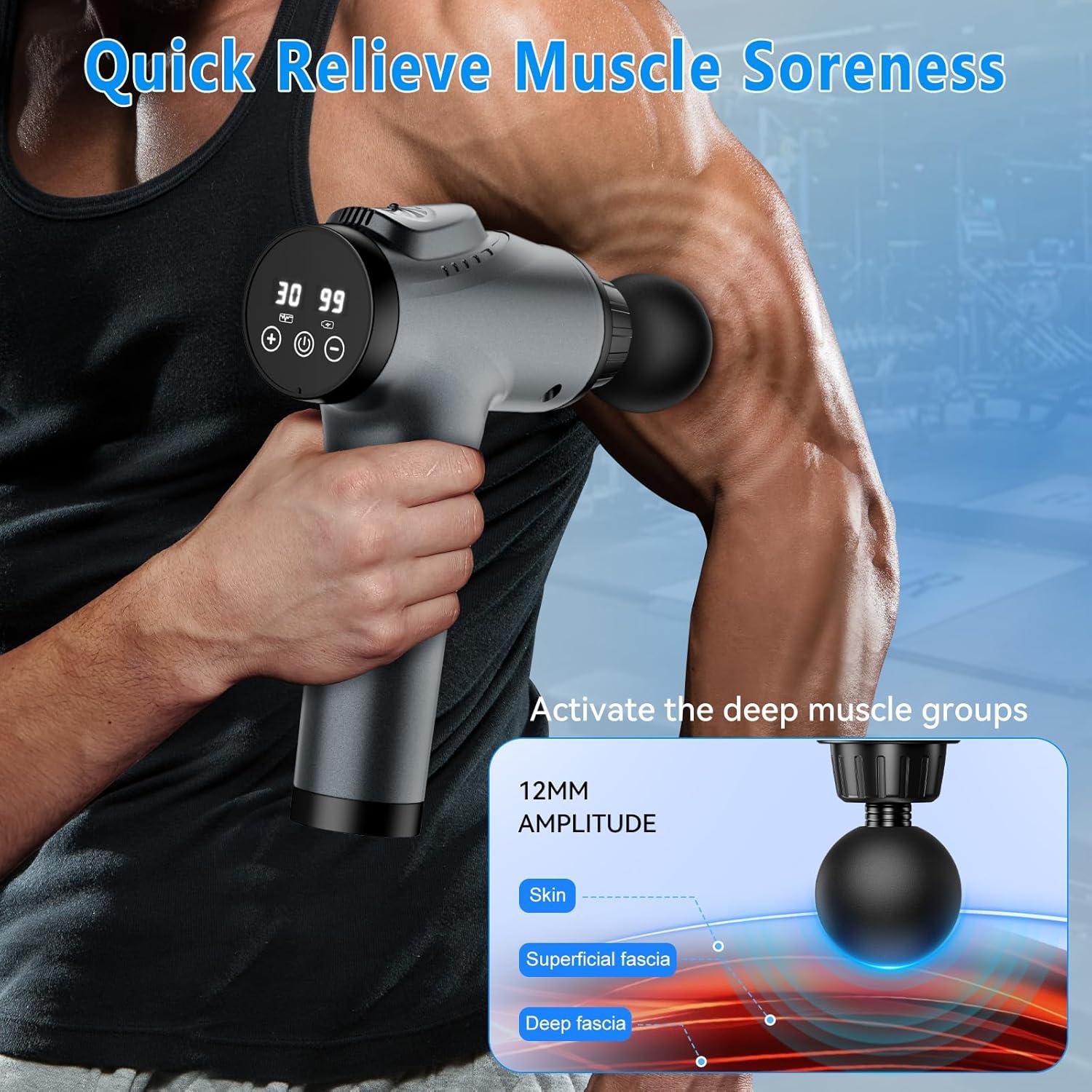 Our Evaluation of the APHERMA Massage Gun: Power and Precision