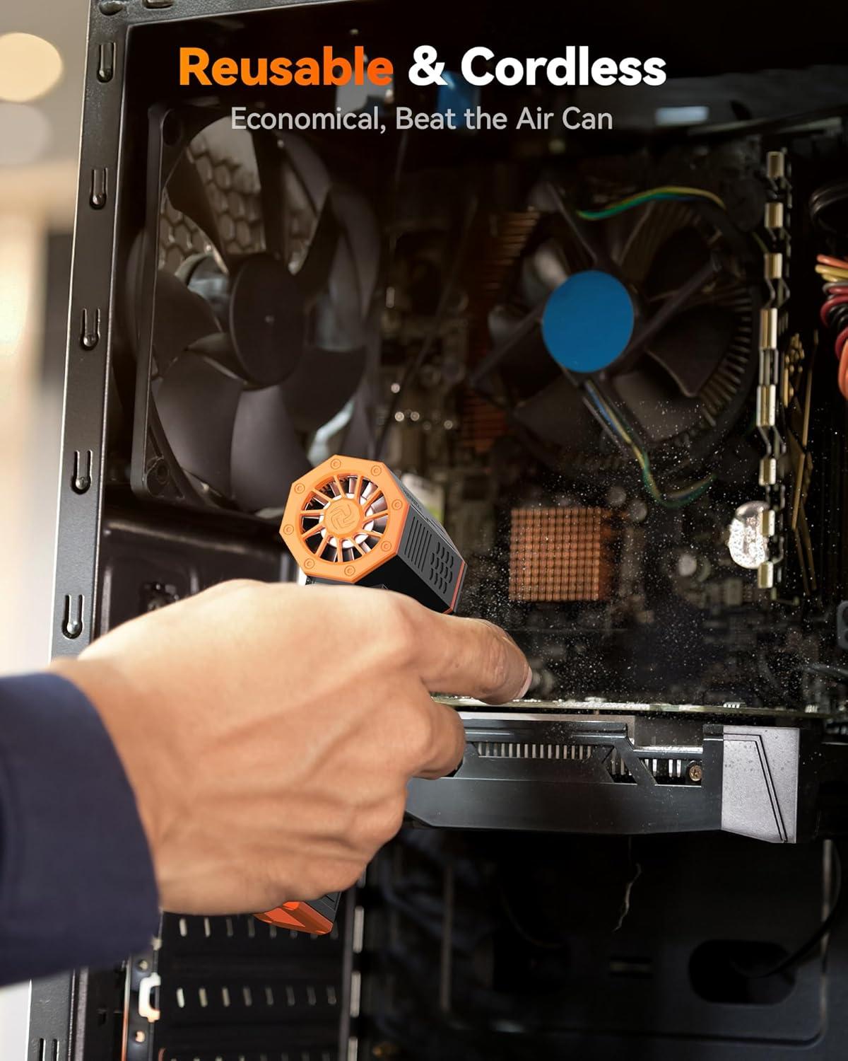 Our Evaluation of the WOLFBOX MF50: Powerful, Portable Air Duster Our Evaluation of the WOLFBOX MF50: Powerful, Portable Air Duster