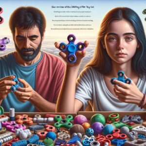 Our Review of the 500pc Fidget Toy Set: Stress Relief for Teens & Adults