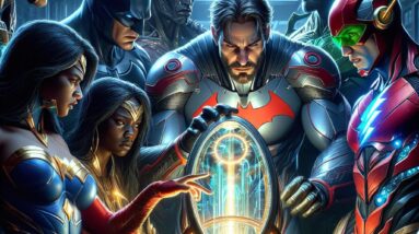 Justice League Examines Mysterious Alien Tech! #shorts