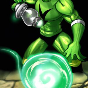 Green Lantern’s EPIC Fight Against Armored Monster REVEALED! #shorts