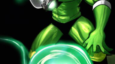 Green Lantern’s EPIC Fight Against Armored Monster REVEALED! #shorts