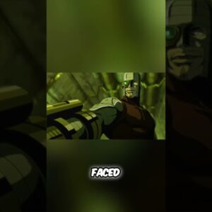 Batman vs Cybernetic Man: Bravery or Foolishness? Epic Fight! #shorts