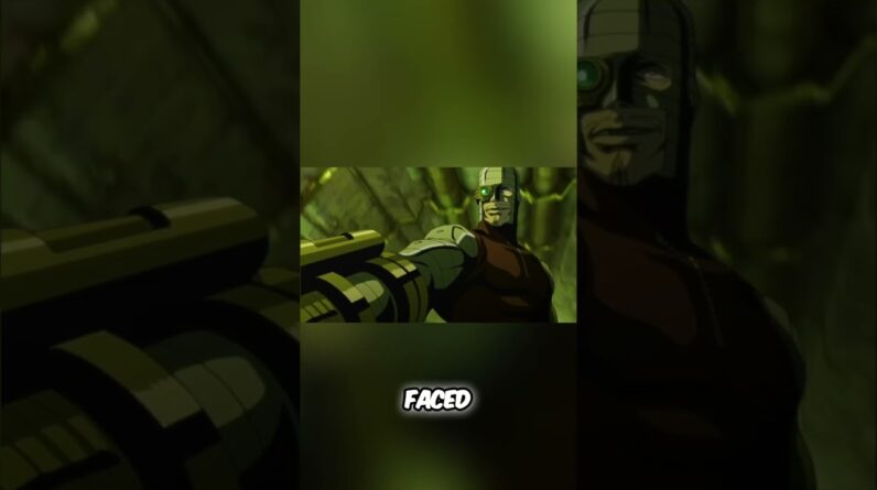 Batman vs Cybernetic Man: Bravery or Foolishness? Epic Fight! #shorts