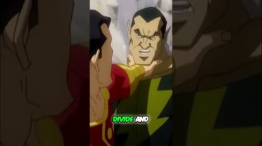 Shazam vs. Black Adam ft. Superman #shorts