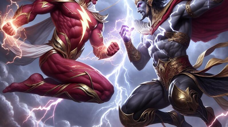 Shazam and Black Adam Clash #shorts