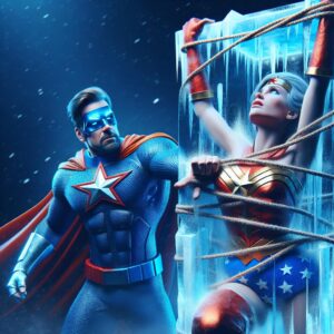 Superman Finds Wonder Woman Frozen – Is She Dead? #shorts