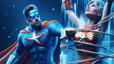 Superman Finds Wonder Woman Frozen – Is She Dead? #shorts