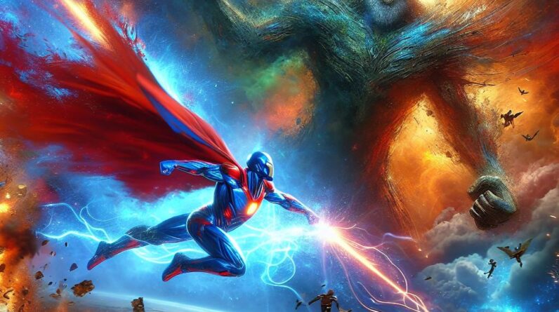 Superman Fights For Earth’s Freedom Against Cosmic Threat! #shorts