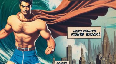 City Destroyed by Giant Wave! Hero Fights Back! #shorts