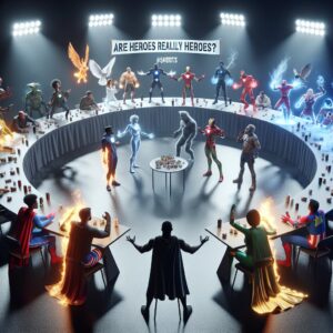 Superheroes Debate Regime: Are Heroes Really Heroes? #shorts