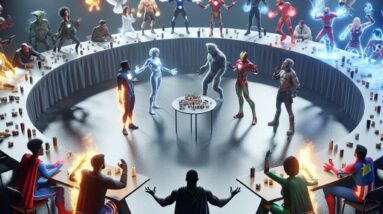 Superheroes Debate Regime: Are Heroes Really Heroes? #shorts