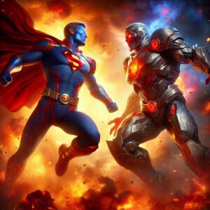 Superman’s EPIC Battle: Darkseid DEFEATED in FIERY CLASH! #shorts