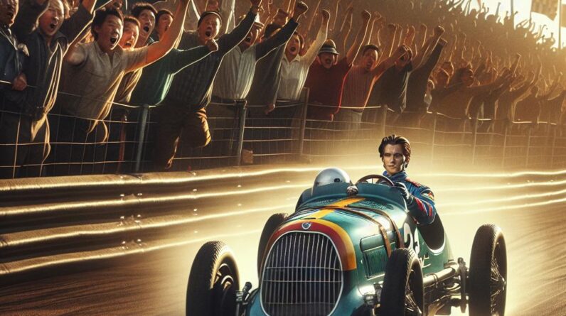 Speed Racer’s Dramatic Finish #shorts