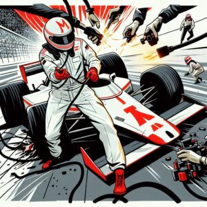 Speed Racer Solves Race Car Crisis #shorts