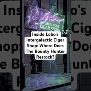 Inside Lobo’s Intergalactic Cigar Shop: Where Does The Bounty Hunter Restock? #shorts