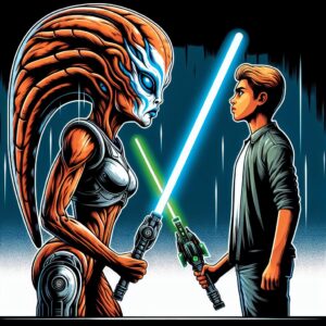 Ahsoka Meets Luke Skywalker: A Deepfake Star Wars Dream! #shorts