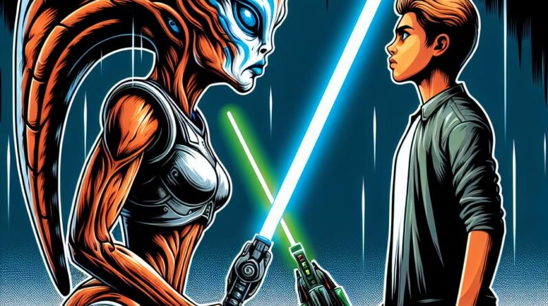 Ahsoka Meets Luke Skywalker: A Deepfake Star Wars Dream! #shorts