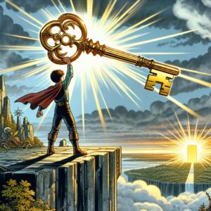Superboy Unlocks New World: The Golden Key Adventure! #shorts