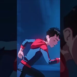 Robin vs Superboy! Epic Showdown on Crystal Platforms! #shorts