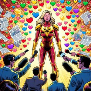 Captain Marvel Wins Hearts, Superman Faces Media Spin! #shorts