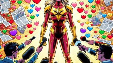 Captain Marvel Wins Hearts, Superman Faces Media Spin! #shorts