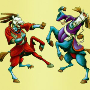 Epic Armored Warriors’ Night March & Grappling Battle! #shorts