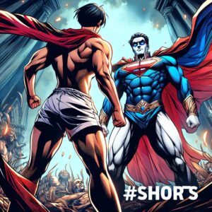 Superman Defeated? Young Hero Steps Up in Epic Battle! #shorts